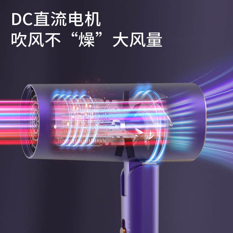 永日ポータブル折りたたみ式ヘアドライヤー工場卸売家庭用高出力ヘアドライヤー恒温ヘアドライヤー代発送|undefined