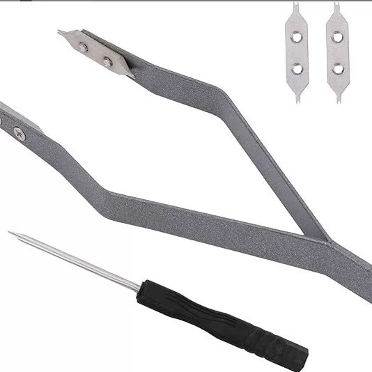 Watch repair tool raw ear pliers 7825 raw ear disassembly pliers raw ear batch V-type unpacking ear pliers Y-type belt remover
