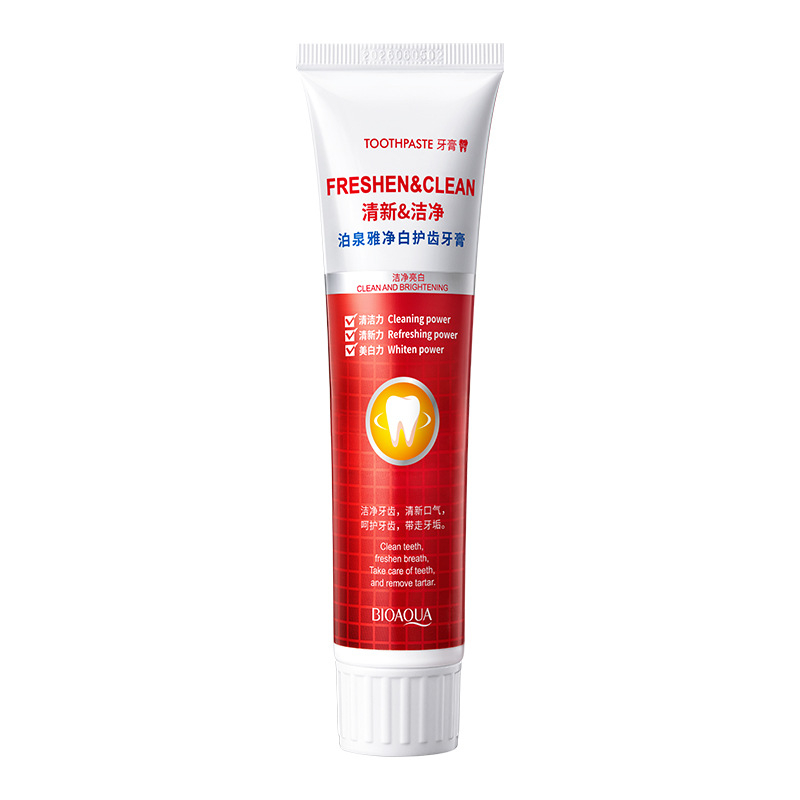 Pasta dental blanqueadora Boquanya, espuma densa para una limpieza profunda, refresca el aliento y cuida los dientes, pasta dental al por mayor. image 5