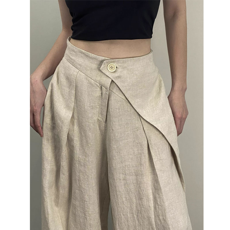 Femmes Du Quotidien Décontractée Couleur Unie Toute La Longueur Pantalons Décontractés Pantalon Droit display picture 1