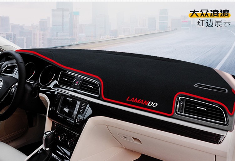 Suitable for Volkswagen Passat, T-Roc, Jetta, Va3, T-Roc, Dashboard Light-Proof Mat, Center Console Sun Protection, Heat Insulation, and Sunshade