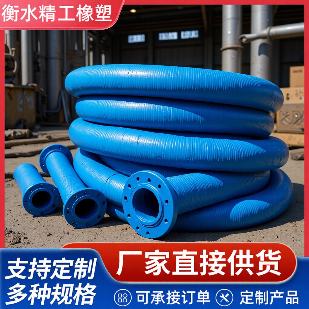 油田橡胶软管总成铠装胶管钢丝液压胶管输油大口径钢丝耐磨橡胶管