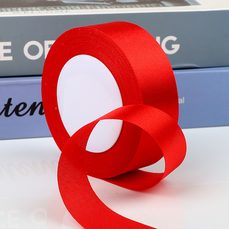 Cinta roja Cinta embalaje de regalo cinta de hornear boda Cinta Roja cinta Cinta Roja coche Cinta Roja tira de tela