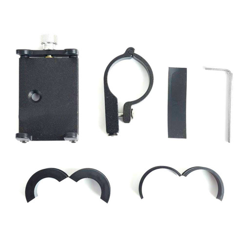 Bicycle mobile phone holder aluminum alloy quick release mountain bike electric vehicle mobile phone holder riding aluminum alloy holder