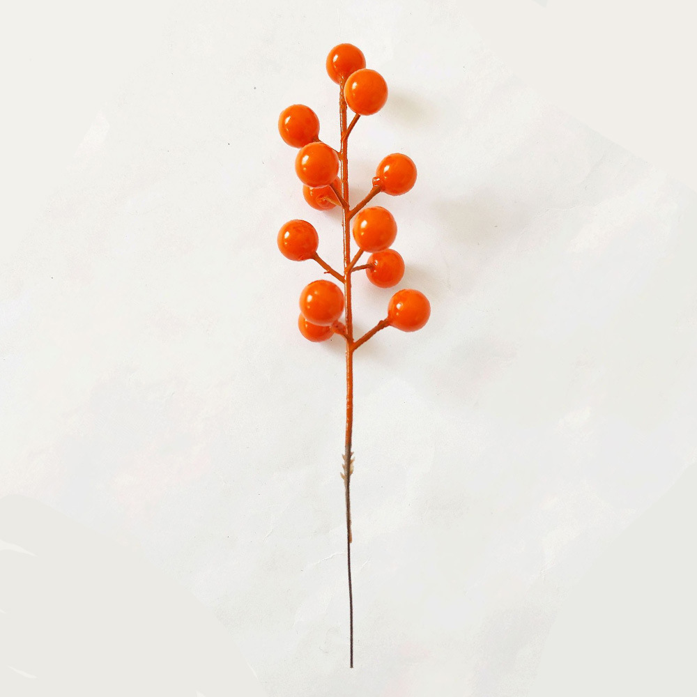 Frutas rojas, frutas ricas, simulación de ramas de bayas, nuevas decoraciones, adornos de Navidad, accesorios, diseño, Año Nuevo image 11