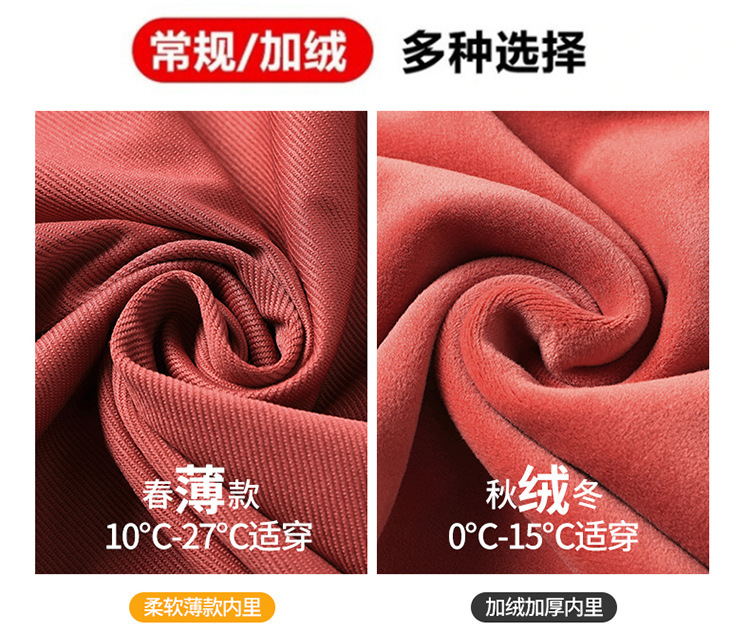 男士春秋季圆领卫衣新款加绒加厚运动卫衣男装套头衫宽松舒适上衣详情10