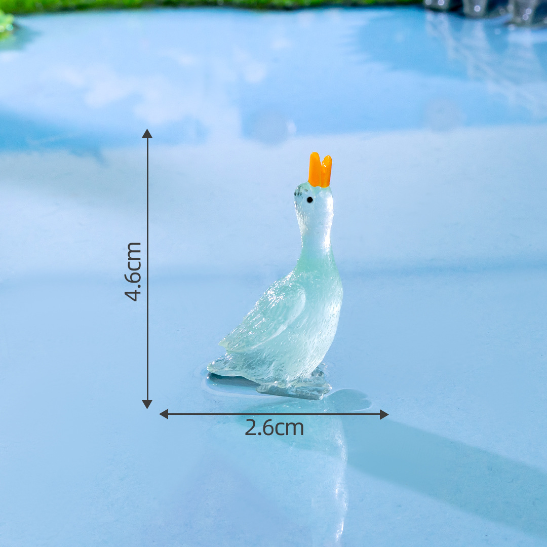 Green swan, 4 size
