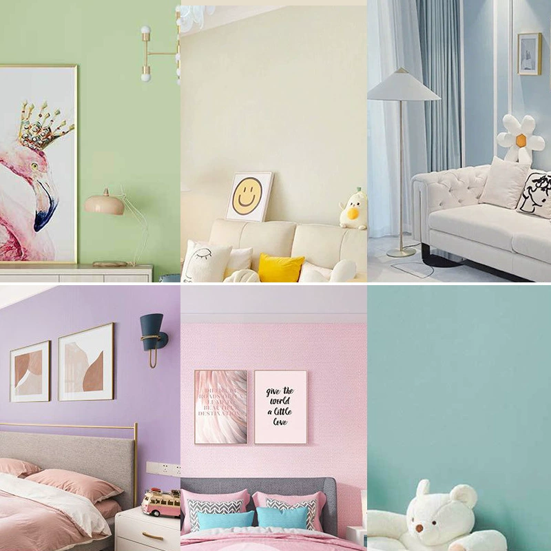 Self-adhesive wall wallpapers, white waterproof sticker, wholesale