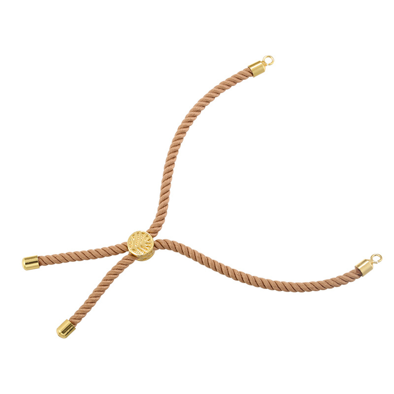 8g Weight Rope Jewelry Making Type Bracelets, Jewelry Accessories Classification 1 Piece Quantity cord Material Solid Color Pattern Knitting Design Simple Style Style 1 Piece Simple Style Solid Color Cord Knitting Rope Jewelry Accessories 7
