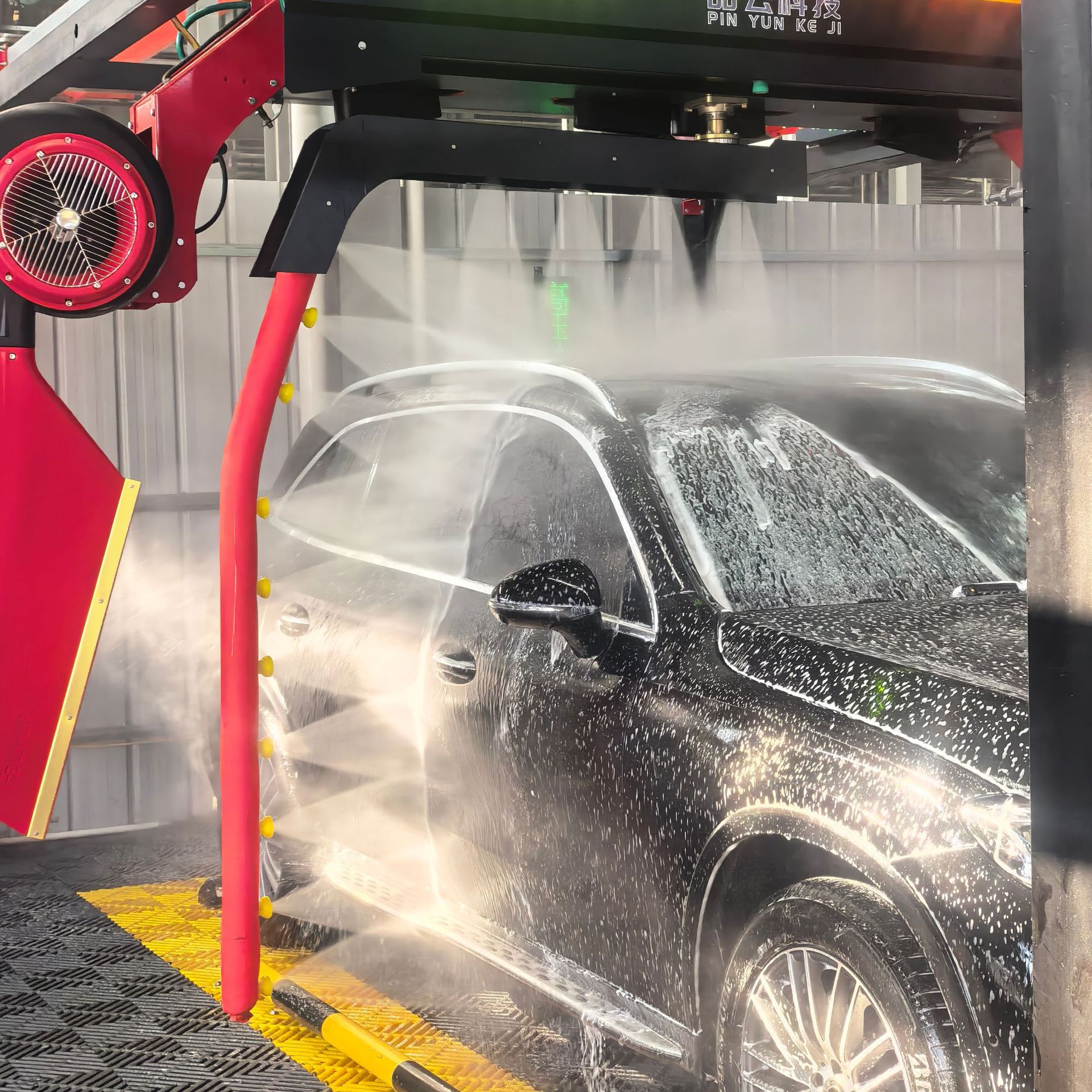 Fábrica directa automática sin contacto lavadora de automóviles muchos tipos de bomba de agua de alta potencia 15kw motor con aire seco comercial