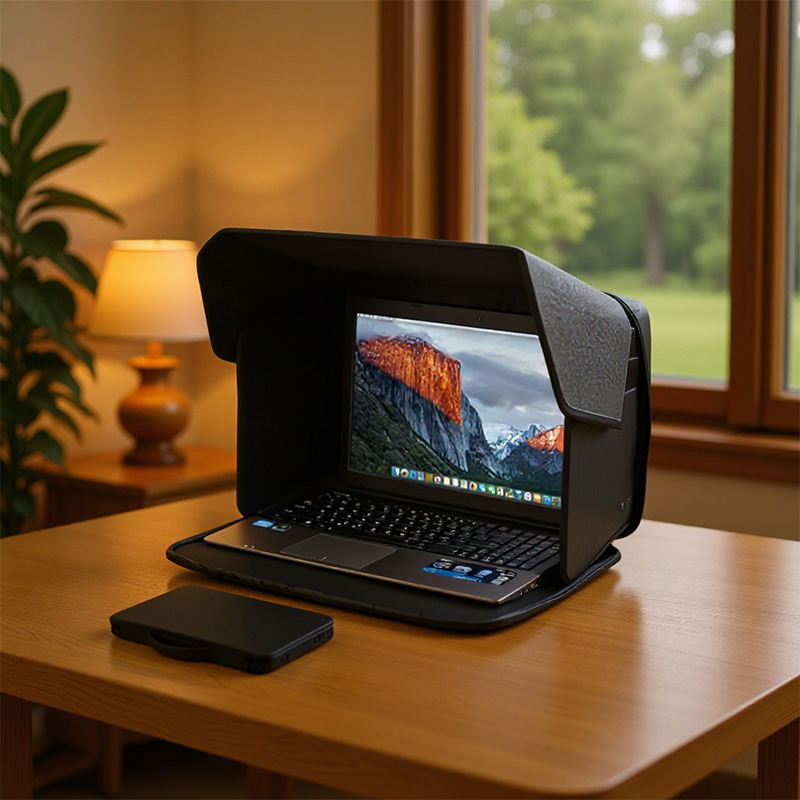 Amazon Cross-Border Outdoor Laptop Computer Bag Sunshade Glare Protection Privacy Screen Cover Portable