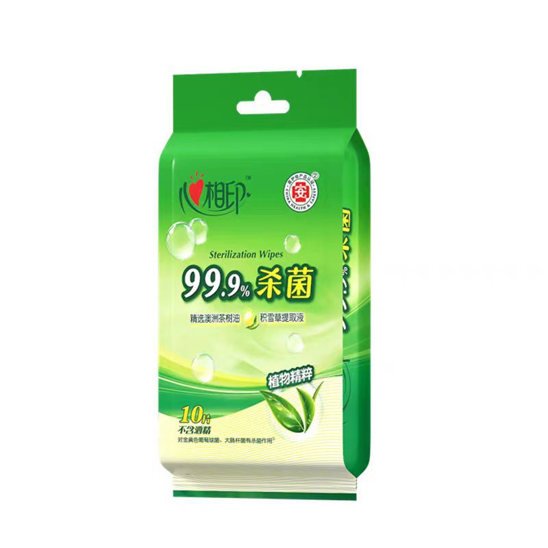 Heartfelt Touch Wet Wipes Sanitary Wet Wipes Mixed Wholesale Cleaning Wet Wipes Portable Independent Convenient Wet Wipes