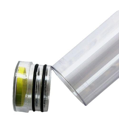 Acrylic Float Bucket, Transparent & Lengthened, Large-Capacity Fishing Float Container, Thickened Design, Multi-Piece Float Holder