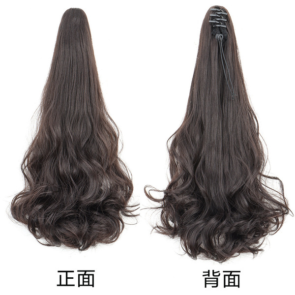 Grab the wig ponytail pear rolled braid children high ponytail…