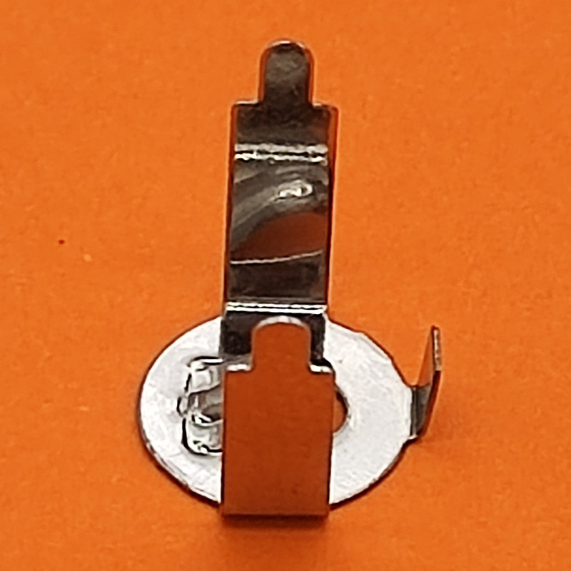 AG3纽扣电池双层直脚插件电池扣 LR41电池弹片 2粒串联电池片