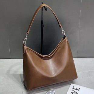 2025 retro simple crossbody bag new women's fashion tote bag commuting high-end shoulder bag ins