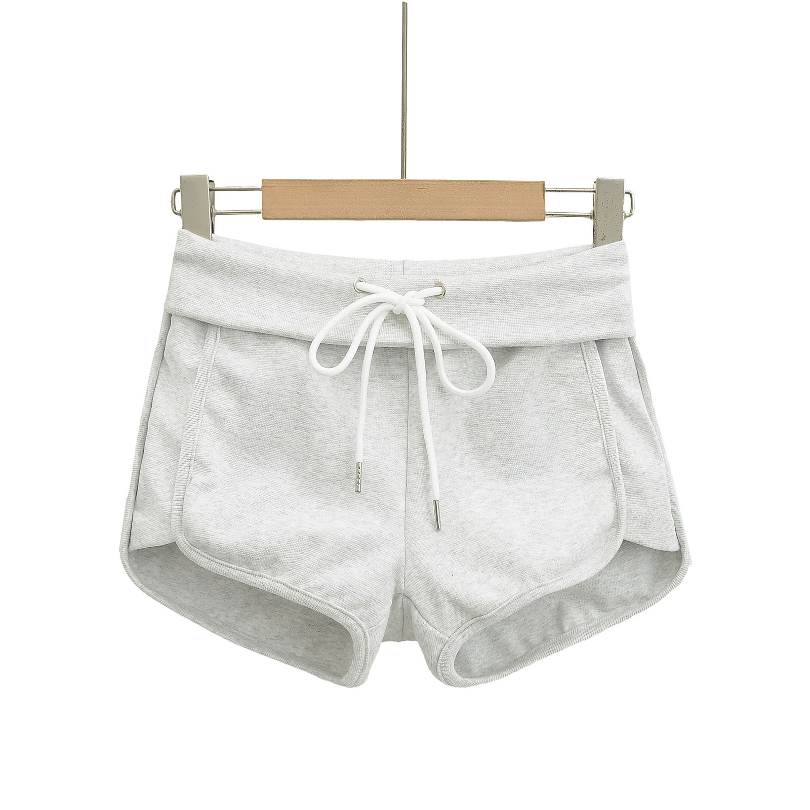 Shorts, universal fitted trousers, belt bag, drawstring, hip-accented