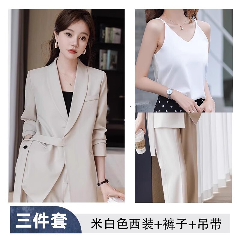 黑色西装套装女高级感2025新款气质女士职场西服职业面试正装外套|undefined