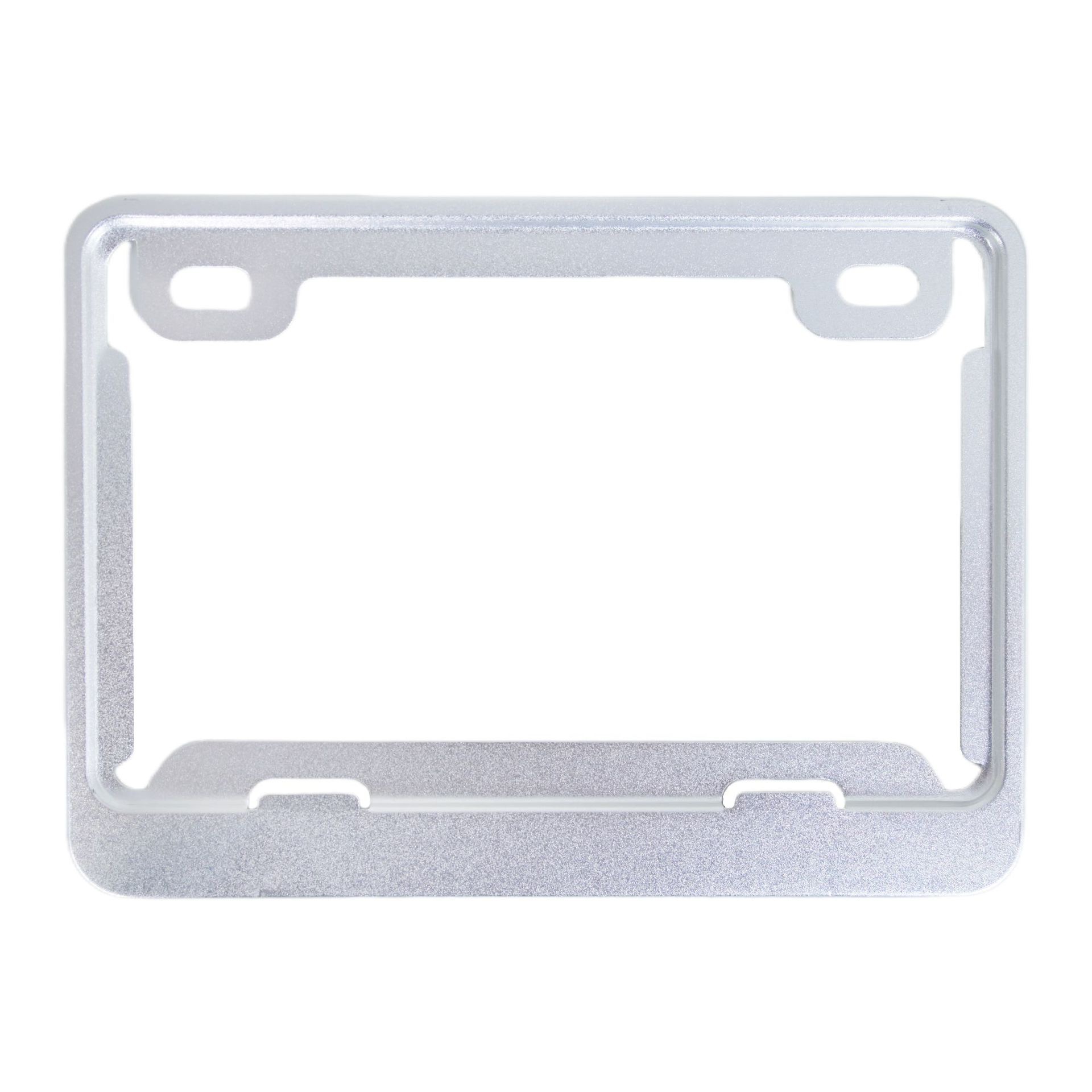 Motuoche – Motorcycle License License plate holder/license plate holder - hollow-silver