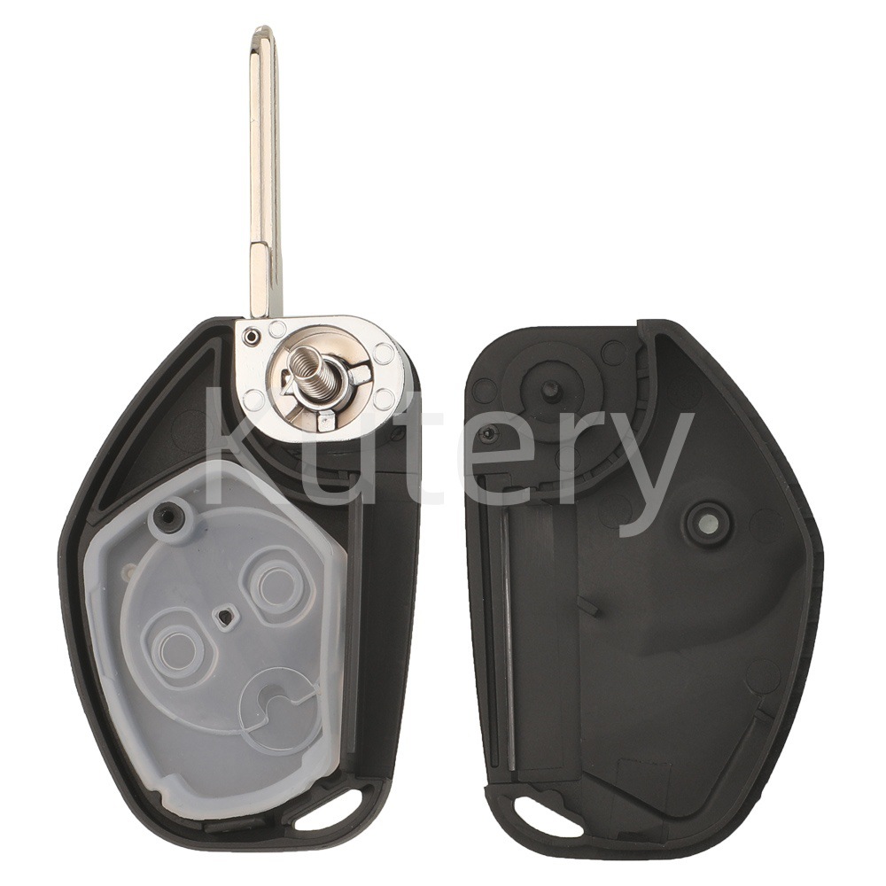 Suitable for Lada 2-Button Niva Grante Folding Remote Control Car Key Shell Replacement Shell Russian Export Model