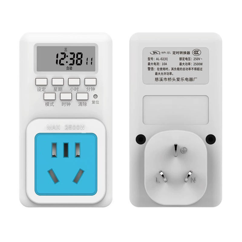 Таймер розетка таймер переключатель Smart Socket AL-02(X)