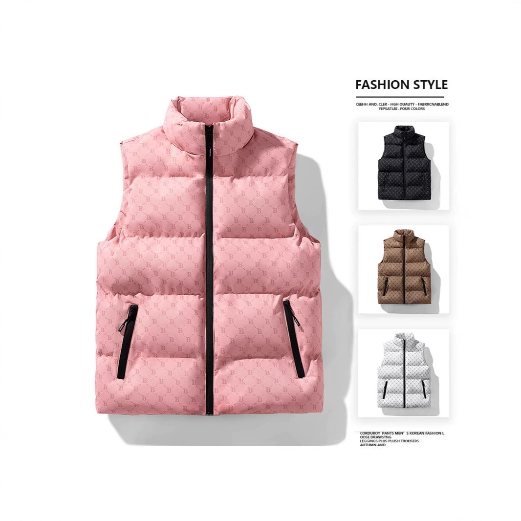 Winter vest for leisure sleevless for beloved