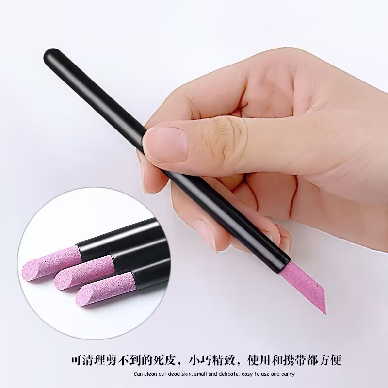 ネイル研磨ペンセット、ネイルアートクォーツペン一式、ネイル研磨ペン、マットネイル研磨ペン卸売|undefined