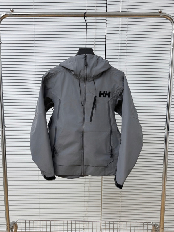 HH2025冲锋衣刺绣硬壳户外登山徒步休闲时尚男女情侣外套上衣外套|undefined