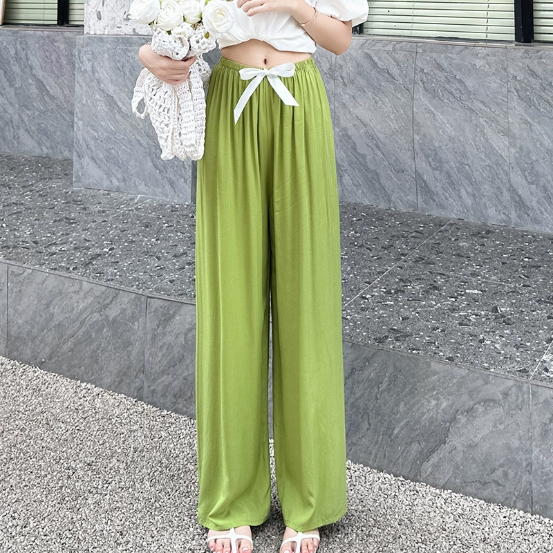 Cotton thin trousers for leisure, plus size
