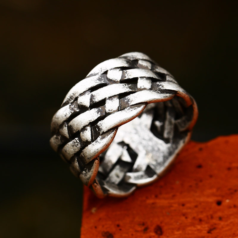 Stainless Steel Ring Fashion Simple Titanium Steel