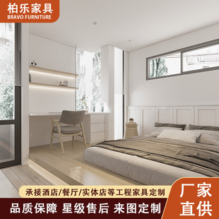 Whole House Furniture Handmade Foreign Trade Export Australia White Wall-mounted Cabinet Integral Kitchen Cabinet Factory
