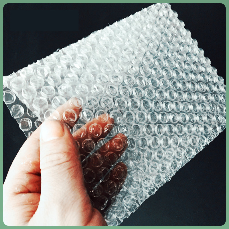泡泡袋双层加厚大汽泡袋电商打包防震泡沫片透明小气泡膜袋子现货