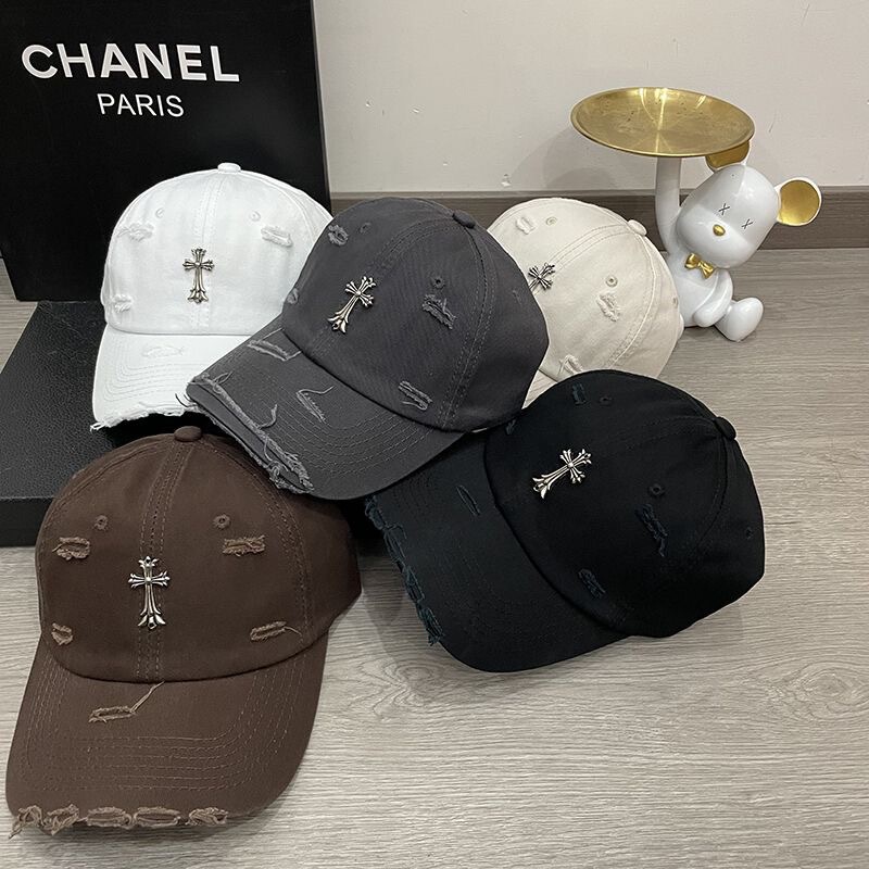 Fashion Cross Hole Baseball Cap Internet Celebrity Street Trend Personality Sun Hat Hip-Hop Couple Style Duckbill Cap