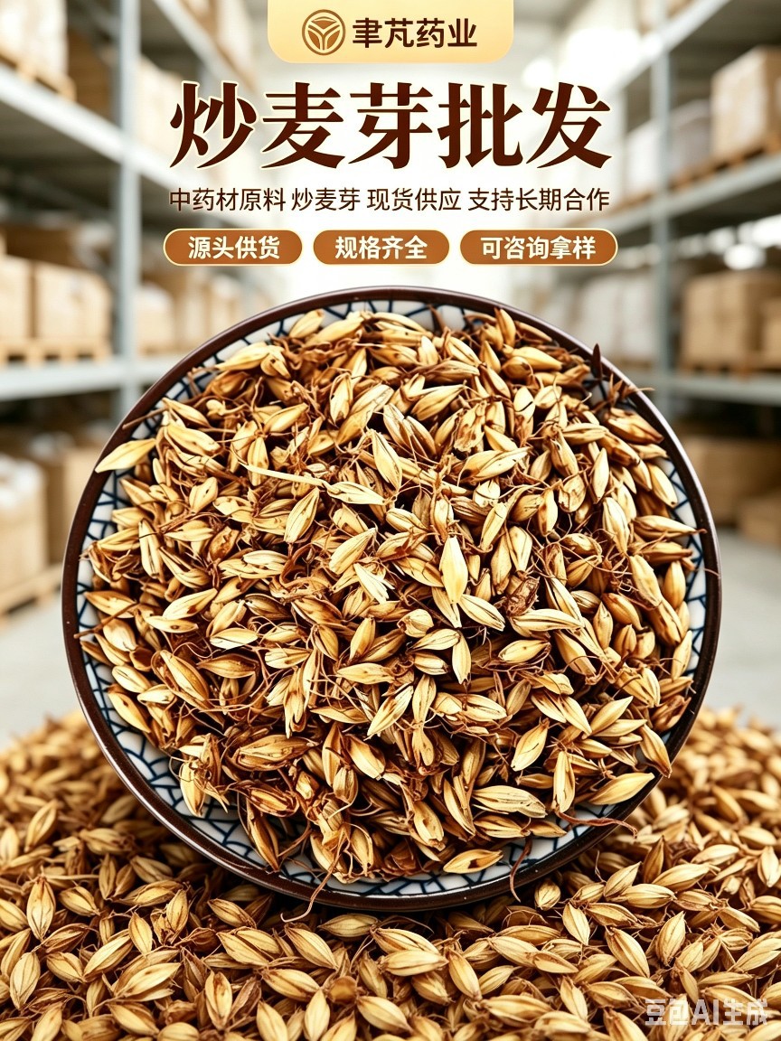 Roasted Barley Malt Mai Ya Tea Bags 500g Bulk Loose Herbal Tea for Brewing in use