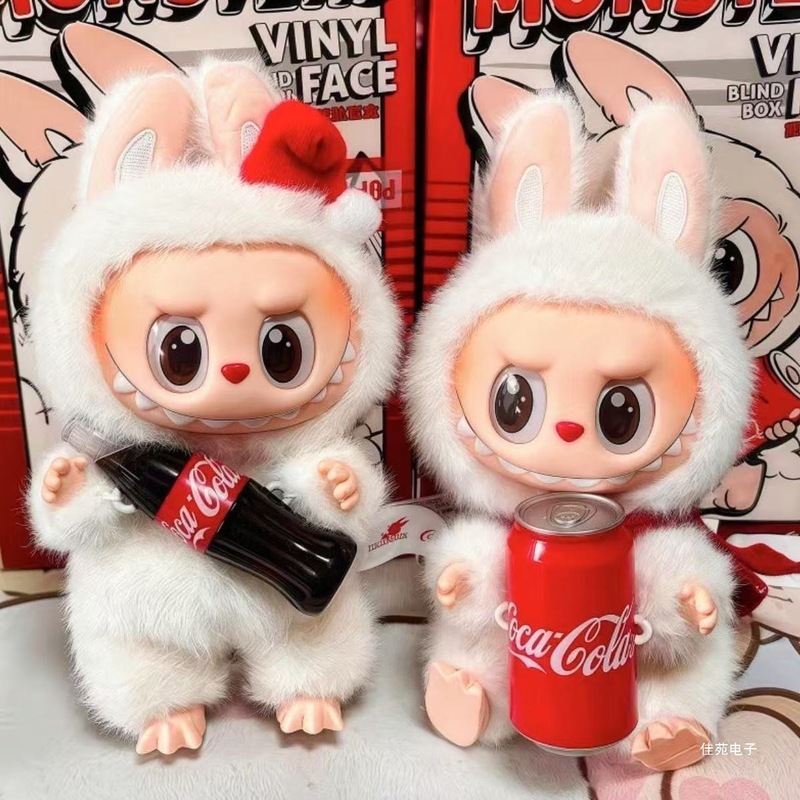 メーカー ラブブスポット labubu コーラおもちゃ人形 かわいい人形シリーズ ぬいぐるみ ペンダント ブラインドボックス トレンディなおもちゃ|undefined