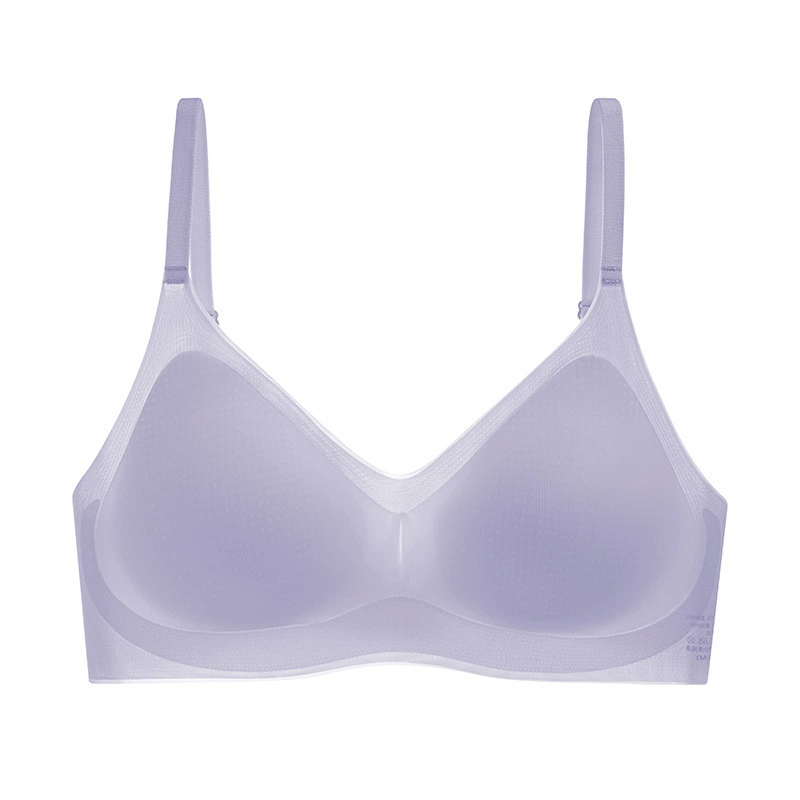 Летнее легкое тонкое шелковое белье, дышащий бюстгальтер, впитывает пот и запах