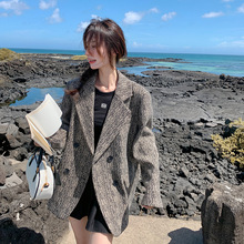 2025年春秋装新款减龄百搭舒适又亲肤时尚提升品质小西装外套潮流