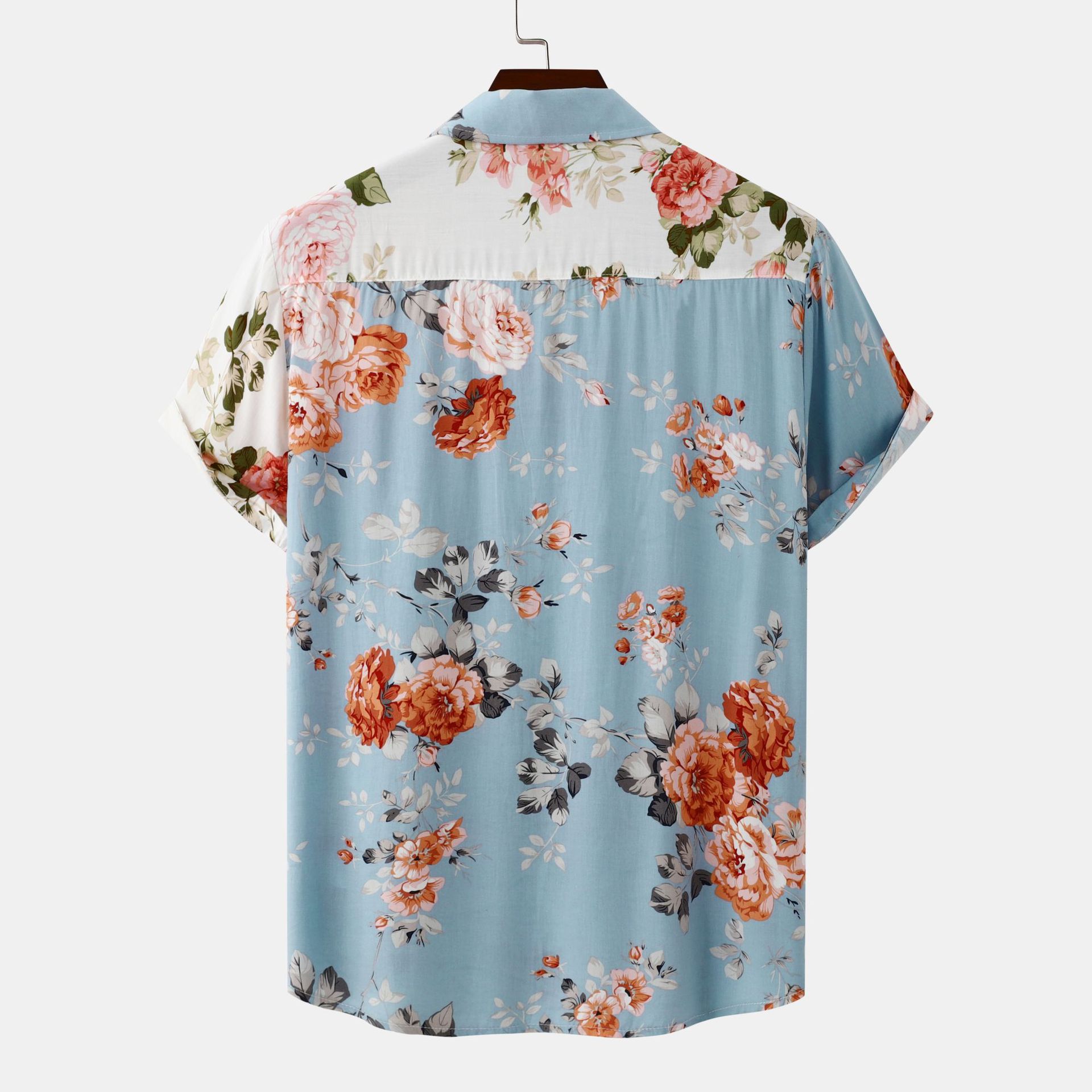 Summer Men's Floral Shirt 4