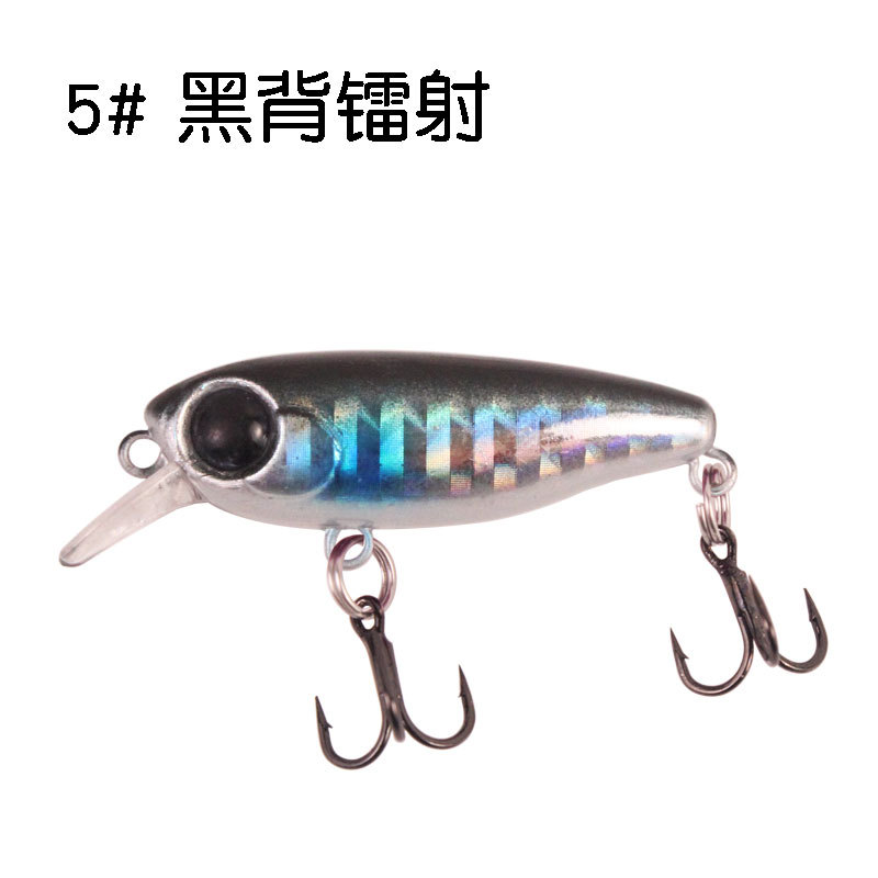 Shallow Diving Minnow Lures Sinking Hard Baits Fresh Water Bass Swimbait Tackle Gear