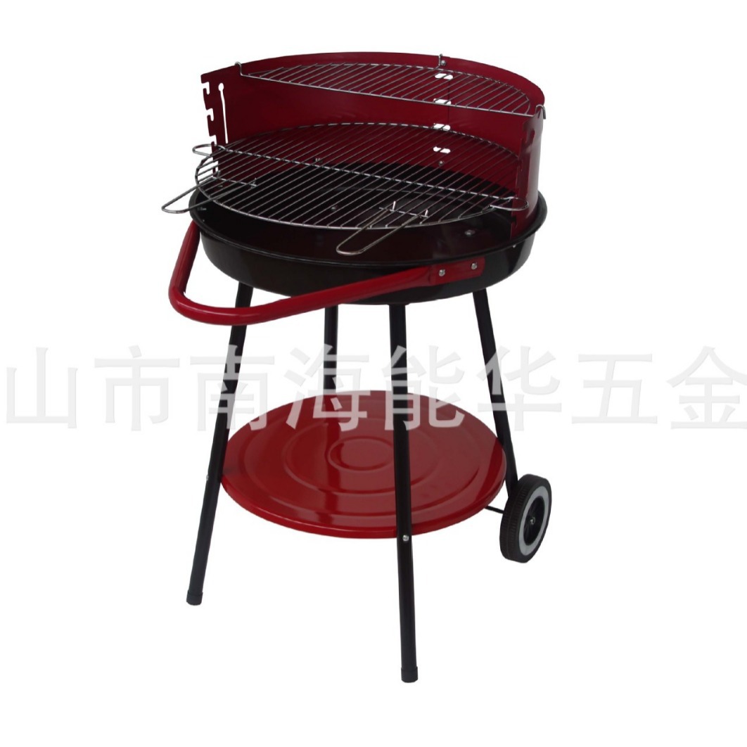 Producción de fábrica simple estufa redonda simple estufa de carbón barbacoa hogar al aire libre PARRILLA