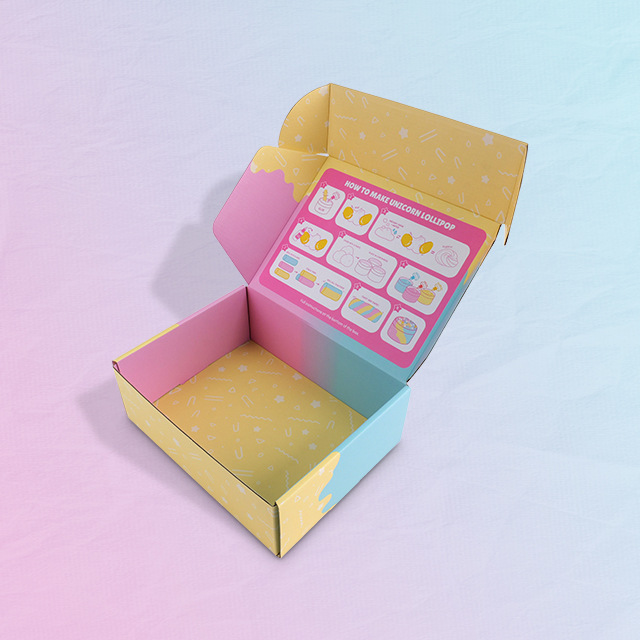 工厂定 制包装盒高品质LOGO厚强力瓦楞纸邮件箱豪华珠宝邮件箱发