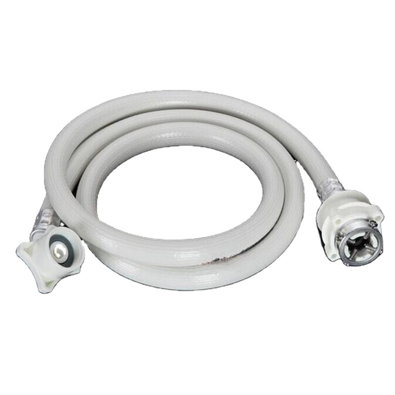 Tubo de entrada de agua para lavadora, totalmente automático, tubo de entrada roscado de cobre de 1/2 pulgada, tubo de agua extendido de PVC, grosor al por mayor, a prueba de fugas.