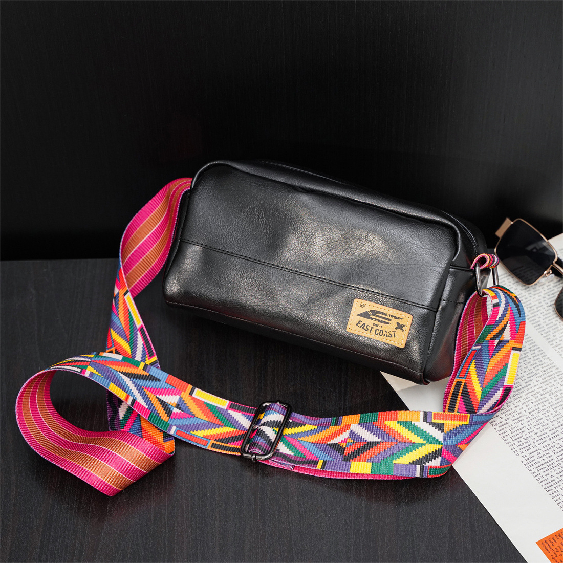 Men's Shoulder Bag Messenger Bag For Men And Women Small Square_voghion.com