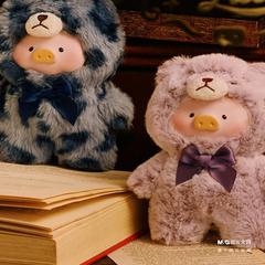 缶詰のLuLu豚のレトロなテディのおもちゃの店のブラインドの箱の手作りのかわいいゴムのぬいぐるみのペンダントの女子学生の誕生日のプレゼント