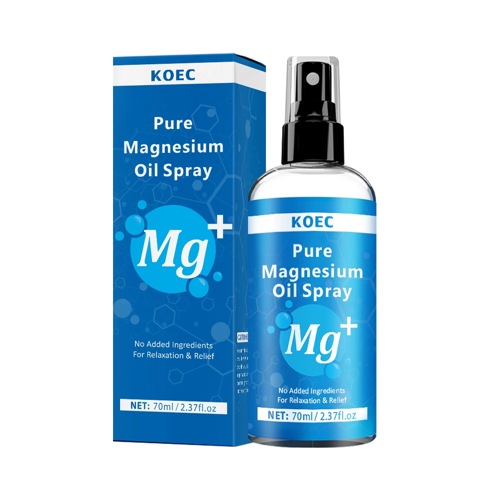 KOEC magnesium oil spray muscle soothing pure magnesium body spray Magnesium oiil spray cross -border explosion