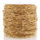 Multi-specification stainless steel long cross pressure sunflower chain 18k gold oval diy jewelry clothing luggage material