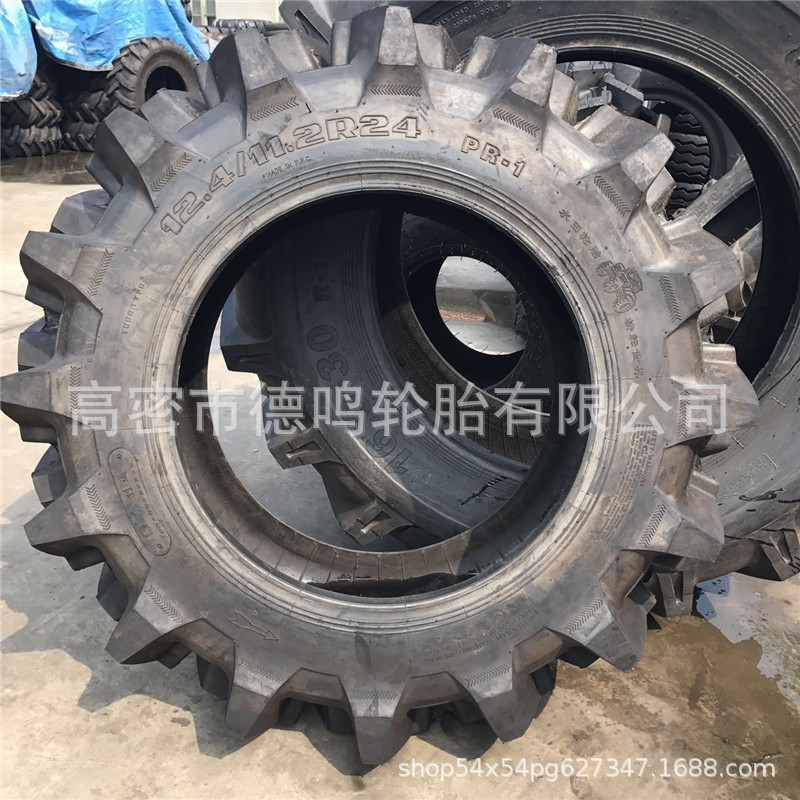 12,4/1128 tractor agrícola Paddy Field alta flor engrosamiento de los neumáticos