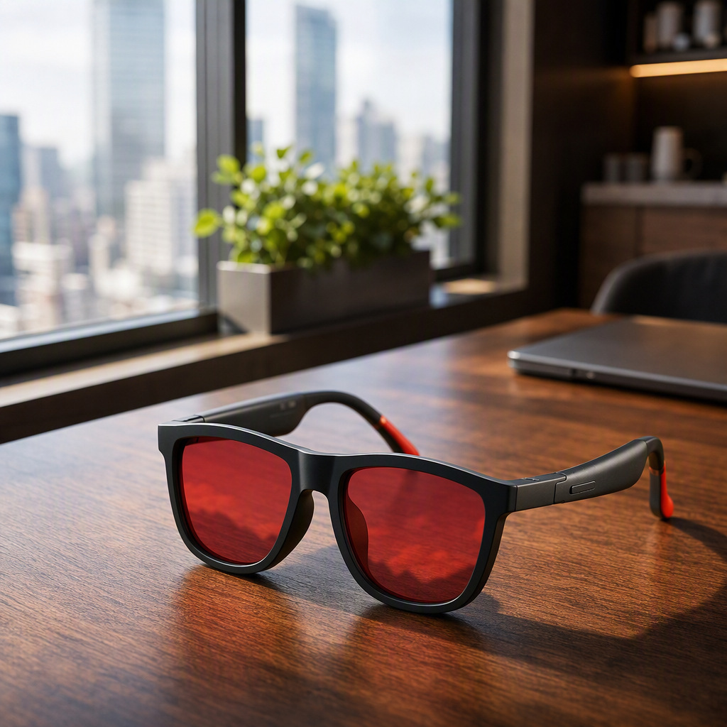 Qo'ng'iroqlar va musiqa uchun yangi transchegaraviy Ray-Ban Meta aqlli Bluetooth ko'zoynaklari, premium hissiyotga ega, avtomatik ravishda sozlanadigan fotoxrom linzalari.