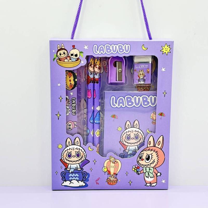 跨境爆品三丽鸥文具套装高颜值库洛米文具尺子铅笔套装卡通小奖品|undefined