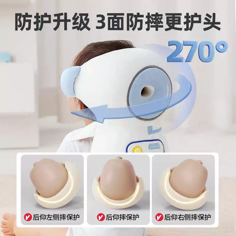 Children's protective barrier for early age, protection pillow, fall protection, head protection